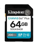 Kingston 64GB SD Memory Card, U3 V30, Camera Memory Card, High-Speed SD Card, 4K Ultra-High Shooting, Read Speed 200MB/s
