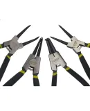 STANLEY Circlip Pliers, German-Style Shaft Hole, Internal And External Circlip Straight-Mouthed Ring Pliers, 7-Inch Internal Straight, 84-363