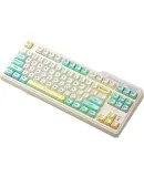 HP K120 Wired Backlit Gaming Keyboard for Laptop, Home Computer, Office And General Use, E-Sports Gaming Keyboard with 87 Keys, Backlit Keyboard, White Three-Tone Desig