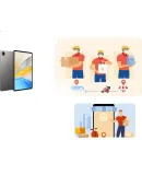 Vivo Pad SE, 6GB+128GB, Blue, Subsidies 15%, 12.3-Inch Large Screen, Dedicated Learning Center, 50 Months Long-Lasting Reliability, Student Tablet