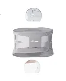 Li-Ning Waist Support Belt for Sports, Herniated Disc, Muscle Strain, Steel Plate Support, Fitness, Waist Trimmer, Abdominal Compression, And Long-Sitting Lumbar Support