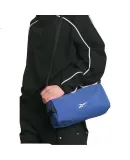 Reebok Water-Resistant And Wear-Resistant Handbag, Large Capacity Unisex Outdoor Commuter Versatile Bag, Blue - Size L