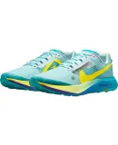NIKE Men's Running Shoes, Outdoor Trail ULTRAFLY TRAIL Sneakers DX1978-301 Blue And Yellow, Size 40.5