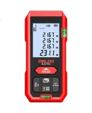 DELIXI ELECTRIC Laser Distance Meter, Infrared Laser Ruler, Handheld Millimeter High-Precision Electronic Ruler, Home Measuring Tool, Designer Model, 50m Range