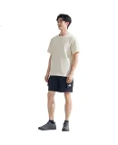 The North Face Short-Sleeve T-Shirt, Heart-Shaped Couple Style, Outdoor Comfortable Breathable 8D7U, Sand White/QLI, 3XL