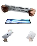 UGREEN Tempered Glass Screen Protector for IPad Air 7/6, Compatible with Air 11-Inch 2025/24 Models, M3 Chip Tablet, Dust-Free Installation, HD Clear Protective Film, Full-Screen Thin, Sensitive, Easy Application Box