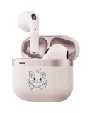 DISNEY Bluetooth Wireless Earphones for Women, Semi-In Ear Music Sports Gaming Headphones with Long Battery Life And High Sound Quality D61 Pink Marie Cat Suitable for Apple Huawei Xiaomi