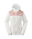 The North Face Women's Sun Protection Jacket, Outdoor Lightweight Water-Repellent Windproof Coat, 8EYJ, Pink And White Color Block/ATW, Size S