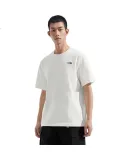 The North Face Short-Sleeve T-Shirt for Couples, Outdoor Comfortable Breathable 8DEU, Off-White/QLI, XXL