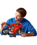 LEGO Technic Series 42202 Ducati V4S Motorcycle Building Set, Boys' Toy, Birthday Gift