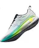 XTEP Men's Running Shoes Chuiyun 2nd Generation Outdoor Sports Running Shoes with Shock Absorption And Wear Resistance, Sail White/black