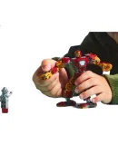 LEGO (LEGO) Superhero 76307 Iron Man Mech Battle Building Set for Boys And Girls, Children's Toy Birthday Gift