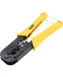 STANLEY Telecom Connector Crimping Pliers for 4P/6P/8P, 190mm Network Cable Three-In Crystal Head Network 84-866