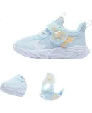 361° Children's Shoes Spring And Autumn Girls' Lightweight Soft Casual Shoes for Toddlers And Infants, Second Stage Walking Shoes, Blue, Size 26