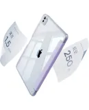 Baseus Tablet Protective Case IPad Cover [Lightweight Anti-Bend · Transparent Bare Machine · Long-Lasting Yellow-Free] for 2025/24 IPad Pro - 11 Inch, Space Black