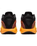 NIKE Men's Basketball Shoes, G.T. HUSTLE ACADEMY Sneakers, FJ7808-005, Black And Orange, Size 43