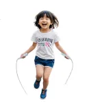 Li-Ning (LI-NING) Bamboo Jump Rope for Children, Kindergarten Ages 3-5, 6 Years Old, Senior Kindergarten, Beginners, First Grade Exam-Specific Training Rope