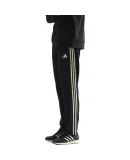 Adidas Men's And Women's Pants, Autumn And Winter Loose Breathable Straight-Leg Trousers, Running Sports Windproof Casual Pants, Black And Gold, Size S