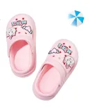 Disney Girls Mary Cat Summer Hole Shoes Cartoon Outdoor Casual Slippers F2390 Pink Size 220