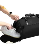 361° Swimming Bag, Beach Storage Waterproof Bag, Handbag for Men And Women, Dry-Wet Separation Swimming Training Bag - Smog Blue