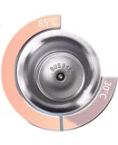 Disney Children's Insulated Cup, 316 Stainless Steel Straw Direct Drinking Water Bottle, Kindergarten Elementary School Student Water Bottle, Strawberry Bear Desig