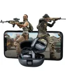 Lenovo Ecological Brand Yinengzhe Wireless Ear-Hook Bluetooth Headphones with LED Display, Bone Conduction, Conceptual Non-In Open-Ear Design for Sports, Long Battery Life, Directional Sound Transmission, Iron Gray Color