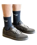 NIKE Men's Casual Shoes, Jordan AJ1, Hook 9.0, JORDAN 1 Sneakers, DM7866-202 Mocha, Size 35.5