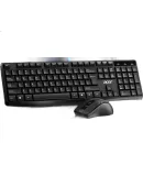 Acer Keyboard And Mouse Combo Wired Keyboard And Mouse Set Splash-Resistant USB Compatible for Laptops And Desktops OAK-030 Black