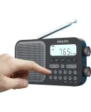 PHILIPS TAR6109 All-Band Radio Shortwave Radio Bluetooth Card Slot Portable Multifunctional Semiconductor Speaker for Elderly Students English Listening Exam