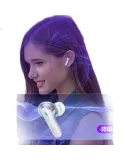 JBL TUNE BEAM2 True Wireless Bluetooth Earbuds with Active Noise Cancellation, Sweat-Resistant Sports Headphones Compatible with Apple, Huawei, And Android Phones - Crystal White