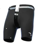 ANTA Men's Swim Trunks, Swimming Goggles, Swim Cap, Three-Piece Swimming Set for Men, Hot Spring Travel Quick-Dry Swimwear, Fashionable Swimming Equipment for Me