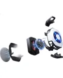 Vivo IQOO Magnetic Cooling Back Clip Pro, Tempest Gray, Peak Performance 36W Magnetic Clip-On, Instant Switch Monster+ Mode for Live Streaming Cooling Device, Compatible with Apple Tablets And Xiaomi