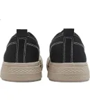 RENBEN Canvas Shoes for Women And Men, Breathable Spring And Autumn Sneakers for Couples, Black And Brown (Canvas), Size 43 (Men's Style)