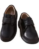 Follow Me Boys Leather Shoes Spring And Autumn Children's Soft-Soled Student Campus Performance Shoes Boys' Flats Black 32