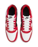 NIKE Casual Shoes for Men, Breathable And Wear-Resistant, EBERNON LOW Low-Top Sneakers, AQ1774-101 Red And White, Size 41