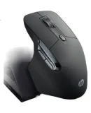 HP Professor1 Wireless Bluetooth Mouse, Mouse Pad Set, Ergonomic Quiet Business Office Design, Laptop Three-Mode Mouse, Dark Gray