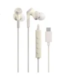 Audio-Technica CKS330NC [Noise-Cancelling Version], New Type-C Wired In-Ear Headphones, Active Noise Cancellation for Gaming, E-Sports, PUBG, Music Headphones, Beige