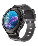 PHILIPS Children's Smartwatch F9 Plus, Long Battery Life, 4G Full Network, Shockproof Waterproof, Precise Positioning, Elementary School Student Smartwatch, Obsidian Black-XFQ