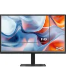 SAMSUNG 27-Inch S61F IPS 2K 100Hz Narrow Bezel Low Blue Light Flicker-Free Rotatable Height-Adjustable High-Definition Computer Monitor for Office LS27F610EACXXF