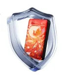 Western Digital (WD) Portable Hard Drive, 6TB, USB3.0, 2.5-Inch, Mechanical Hard Drive, External Storage for Laptops, External Expansion, Large Capacity Storage, Customized Design with Fire Phoenix Nirvana Patter