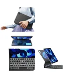 UGREEN Compatible with IPad Magic Keyboard, Apple Tablet for 2025 Air7/6/5/4 Pro And 2018-2022 11/10.9-Inch Keyboard Case with Stand, Stable Magnetic Attachment