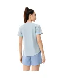 361° Women's Short-Sleeve Summer Clothing, New Cool-Feeling T-Shirt, Sun Protection Shirt, Ice Silk Sports Running Top, 662524116-2