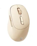 HP (HP) S1500 Pro Wireless Mouse, Ergonomic Office Quiet Gaming Portable, for Desktop And Laptop Computers, Milk Tea Color