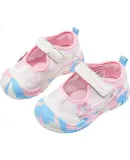 Disney Children's Shoes, Girls' Spring And Summer Sneakers, Breathable Outdoor Shoes for Kids, Gradient DST1210, Pink, Size 29