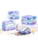 Disney 24-Color Direct Liquid Acrylic Markers, Children's Doodle Drawing Pens, Quick-Drying Elementary School Cartoon Waterproof Paint Pens, Mickey A60118-M1