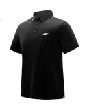 Skechers Men's Polo Shirt, New Autumn Outdoor Casual Sports Quick-Dry Short Sleeve, Fashionable Versatile Knitted T-Shirt