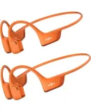 SHOKZ OpenRun Pro 2 Mini, Open-Style Bluetooth Headphones, Bone Conduction Earphones, Sports Earphones for Running And Cycling, Wireless Earphones, Mini Model in Glacier Silver
