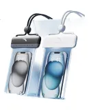 ANTA Waterproof Phone Case, Touchscreen Compatible, Photography Accessory, Swimming Equipment, Transparent Diving Sealed Pouch for Rafting