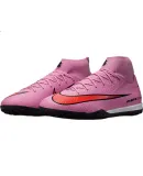 NIKE Men's Soccer Cleats, Jike VAPOR 16 TF Turf Cleats, Sports Shoes FQ8331-600, Dark Night Pink, Size 43