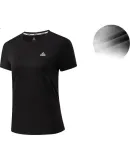 PEAK Quick-Dry Short-Sleeve Women's Summer Breathable Casual Sports T-Shirt, Loose-Fitting Running Undershirt, Trendy Top DF652168